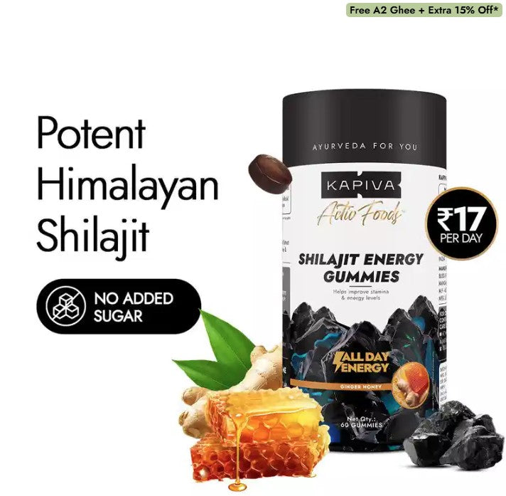 Shilajit Energy Gummies