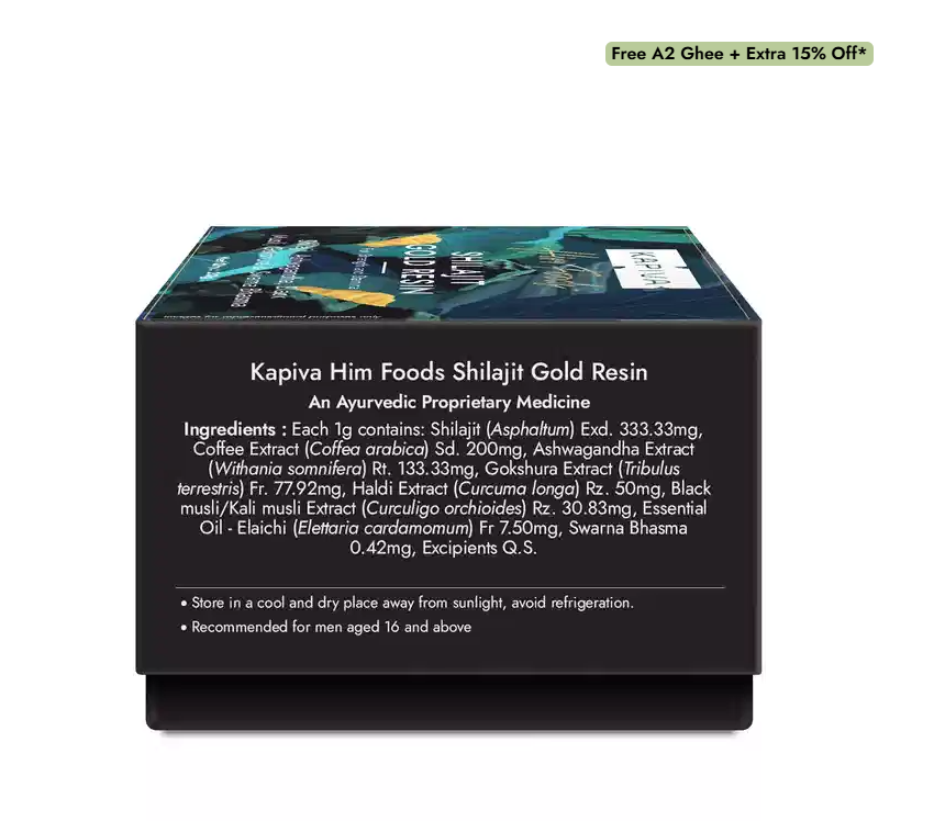 1. Shilajit Gold Resin 20g