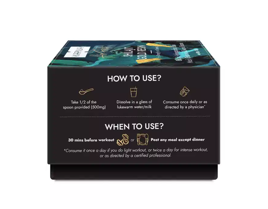 1. Shilajit Gold Resin 20g