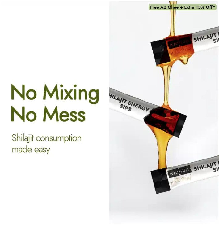 Shilajit Energy Sips