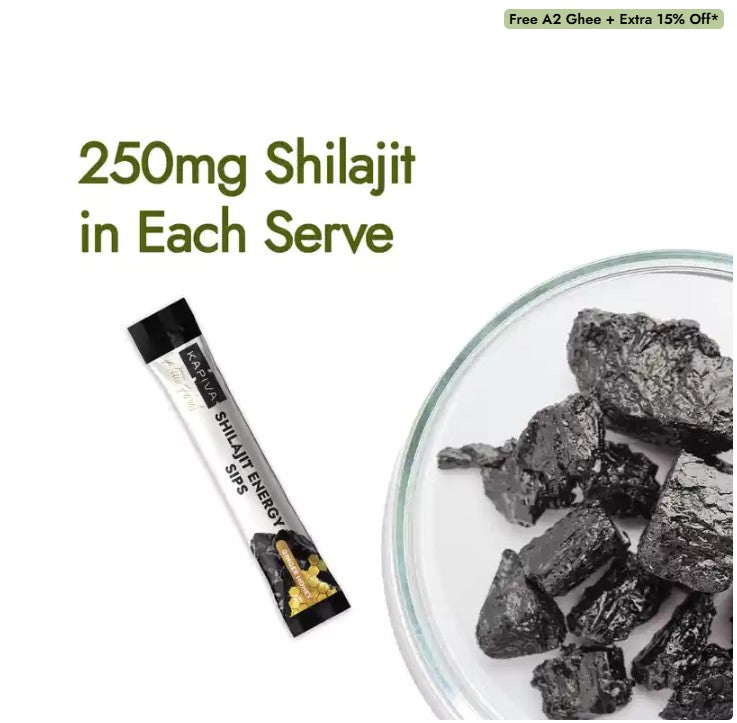 Shilajit Energy Sips