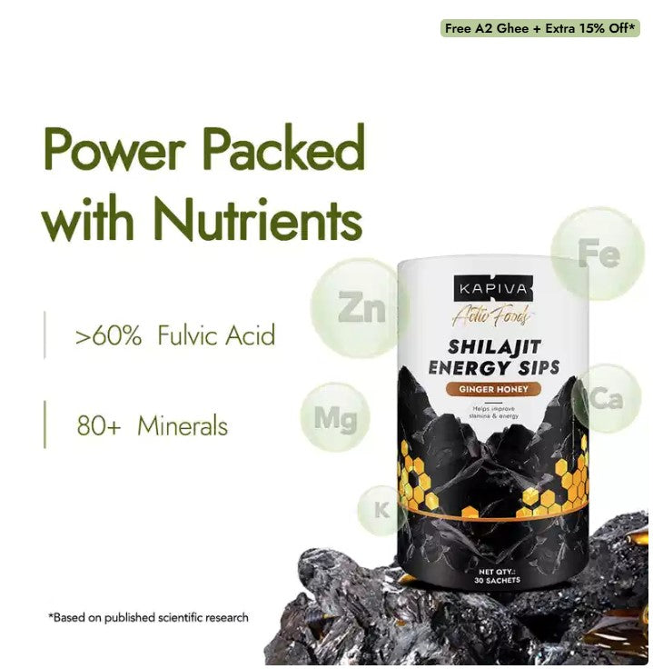 Shilajit Energy Sips