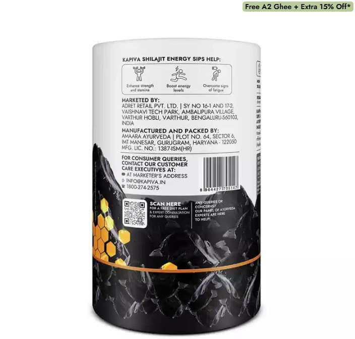 Shilajit Energy Sips