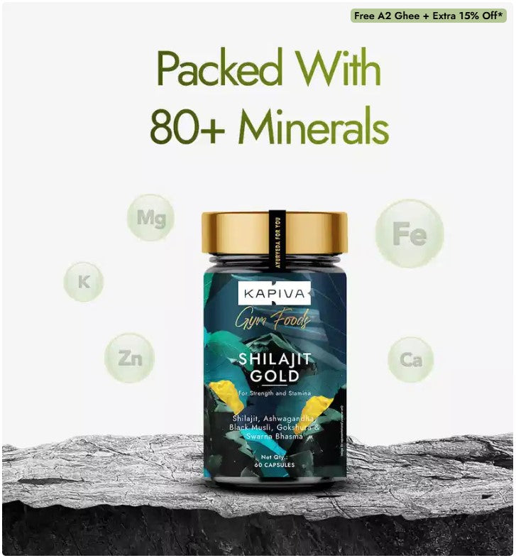 Shilajit Gold Capsules - 60 Caps