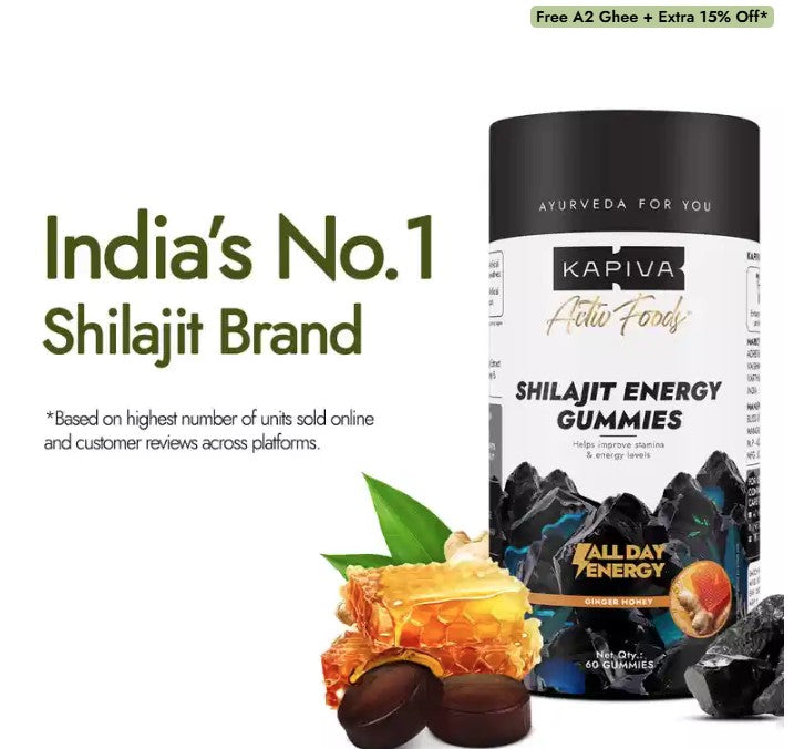 Shilajit Energy Gummies