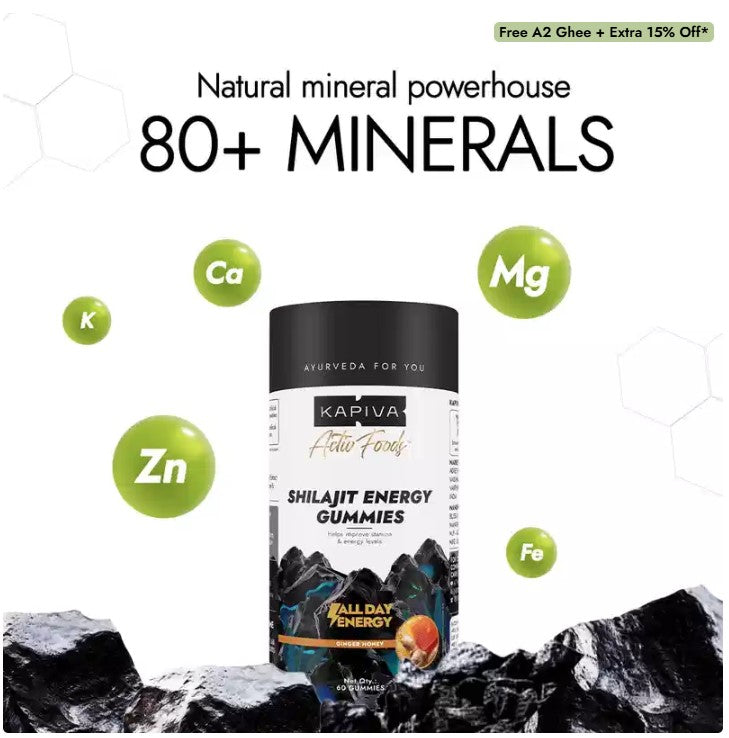 Shilajit Energy Gummies